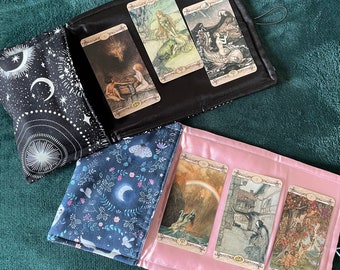 Tarot & Oracle Card Wrap // Gothic Gifts // Witchy Gifts // Magical Gifts // Divination Tools // Spiritual Gifts // Tarot Lover Gift