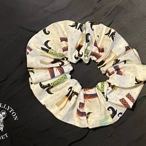 Spooky Hair Scrunchies // Witchy Gifts // Gothic Gifts // Back to School // Halloween Scrunchies // Gifts for Children // Stocking Fillers