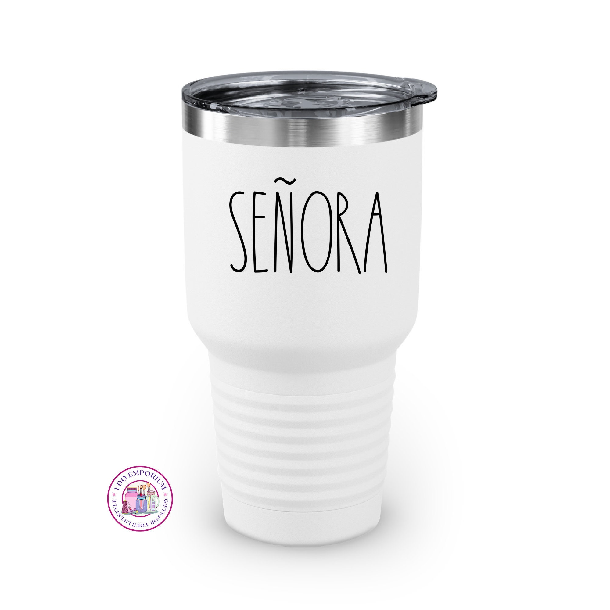 Señora Coffee Tumbler, Gift for Mom Large Font Tumbler, Wine Cooler, Water  Bottle, Insulated Tumbler, Gift for Her, Spanish Word Mug 