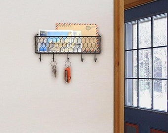 Wire Mail Rack You Ll Enjoy Etsy