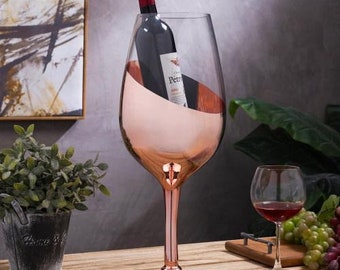 giant wine glass ice bucket