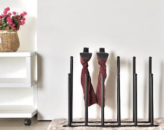 outdoor boot rack with cover