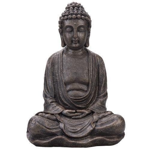 Seated Shakyamuni Resin Bronze Buddha Statue | Etsy