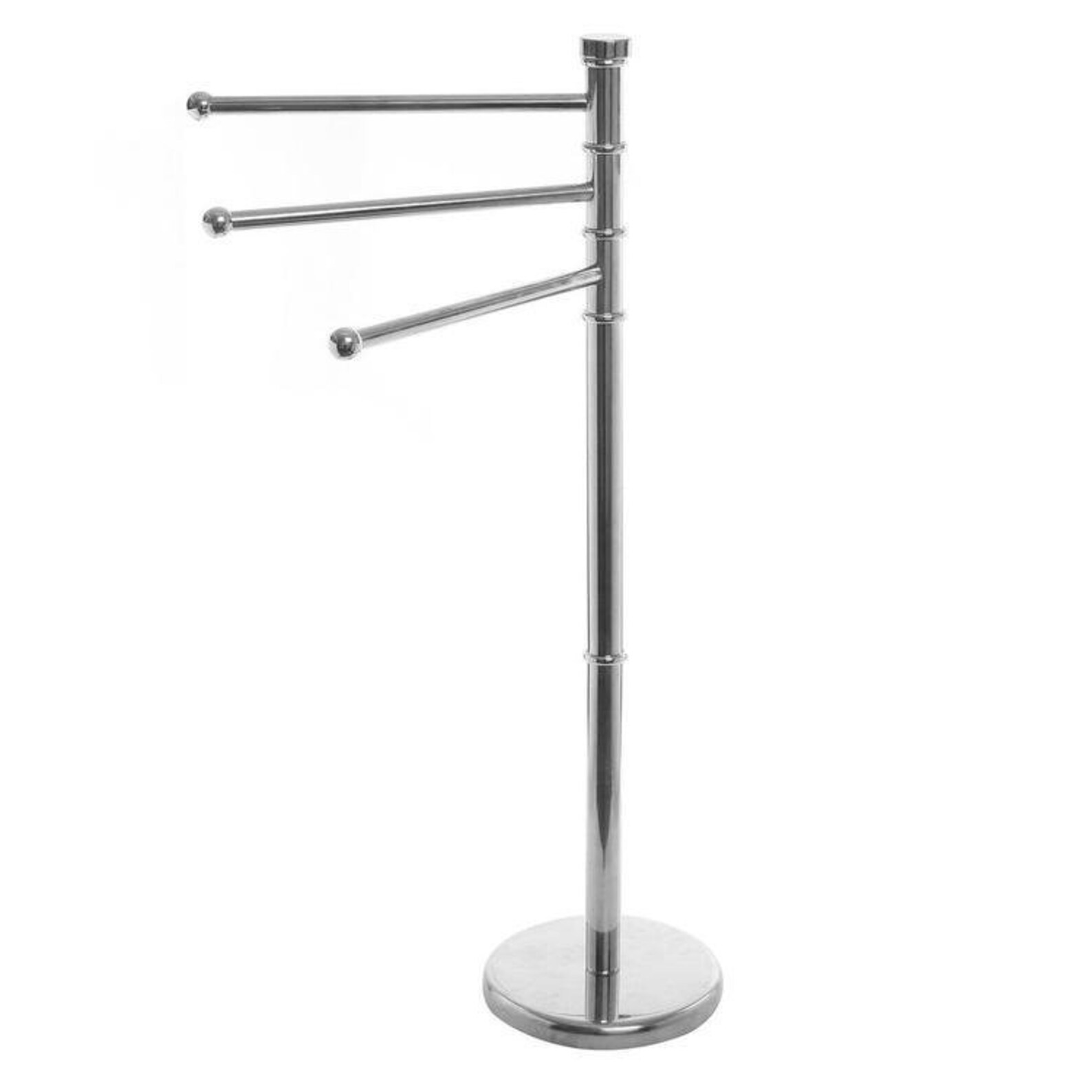 Free Standing Towel Rack Stand Stainless Steel Swivel Towel Etsy
