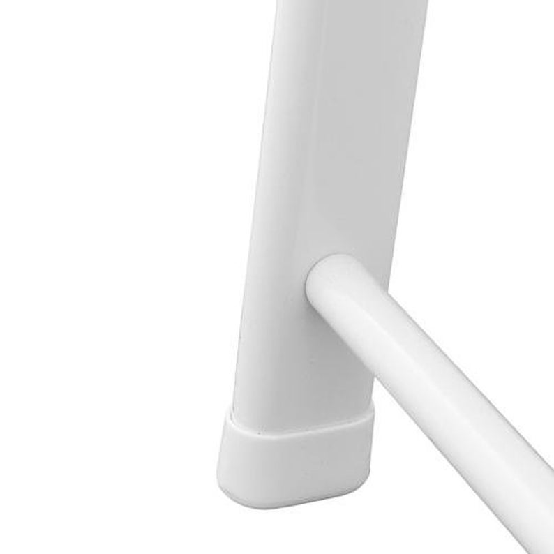 White Metal Bath Towel Ladder Wall Leaning Towel Rack Etsy