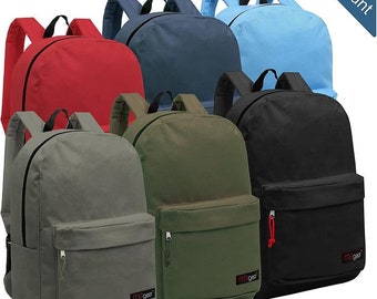 plain backpacks in bulk