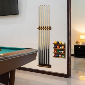 Brass Pool Table Hook Snooker Billiard Cues Sticks Rack Hanger Holder Parts 