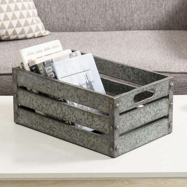 Caja de visualización de caja de almacenamiento de metal | Etsy