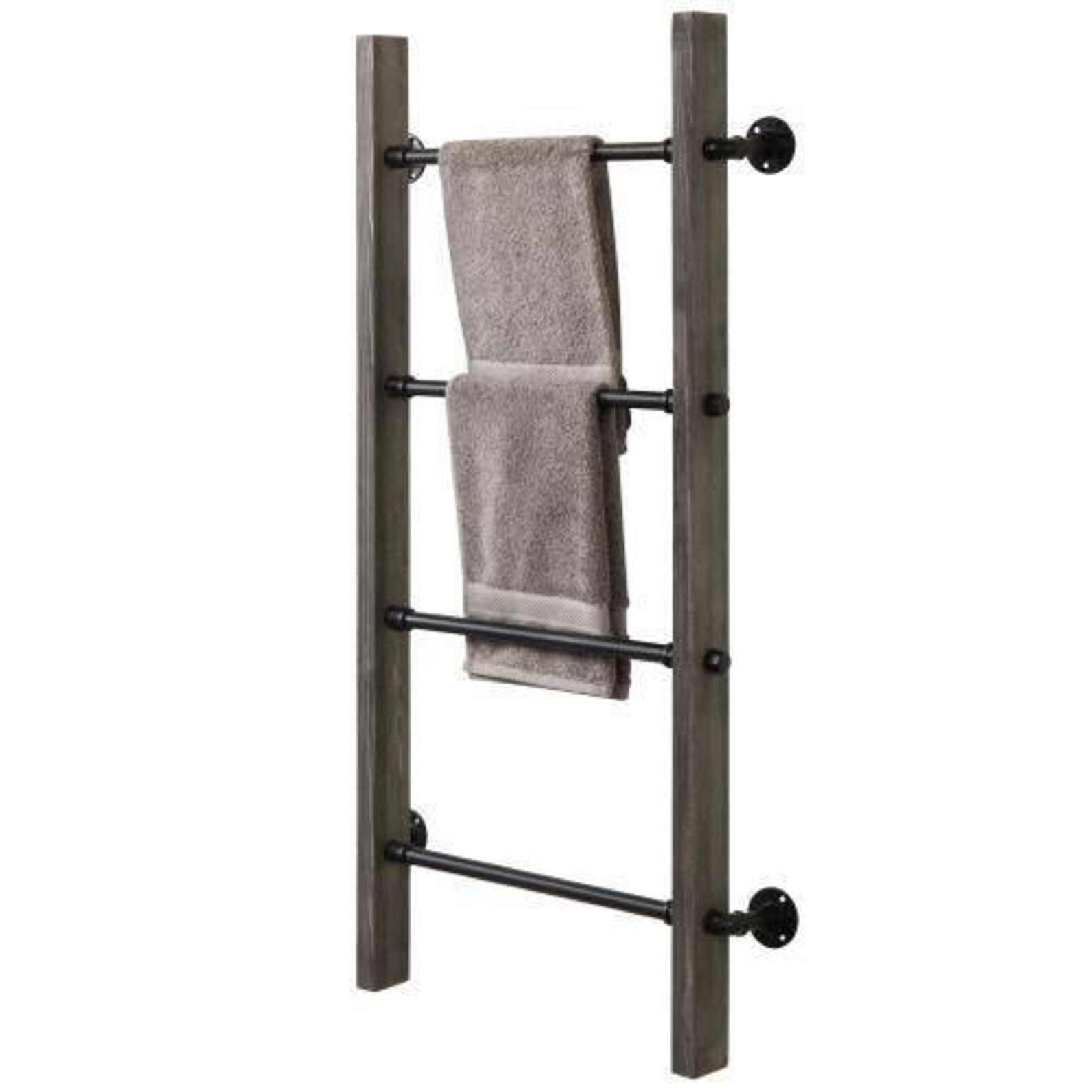wall mounted towel ladder