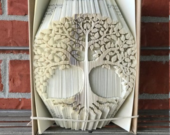 Tree of Life Book Folding Pattern