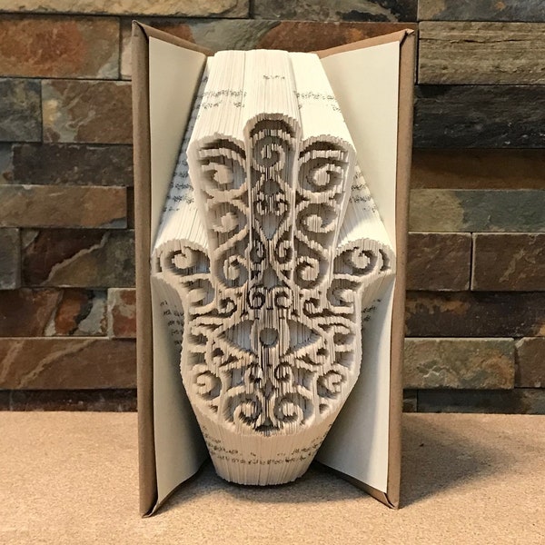 Hamsa Book Folding Pattern