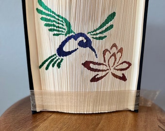 Hummingbird Bookfolding pattern