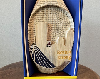 Boston Strong Book Folding Pattern