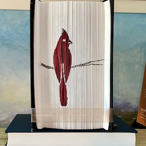 Cardinal bookfolding pattern