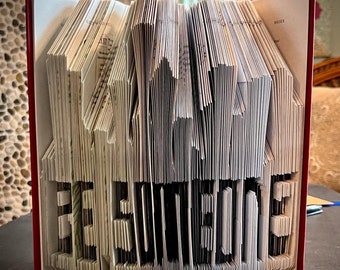 Be Someone Houston Bookfolding Pattern