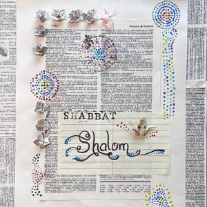 Shabbat Shalom Printable Artwork