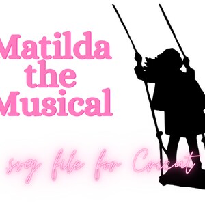 Matilda Swing Silhouette SVG cutting file for Cricut