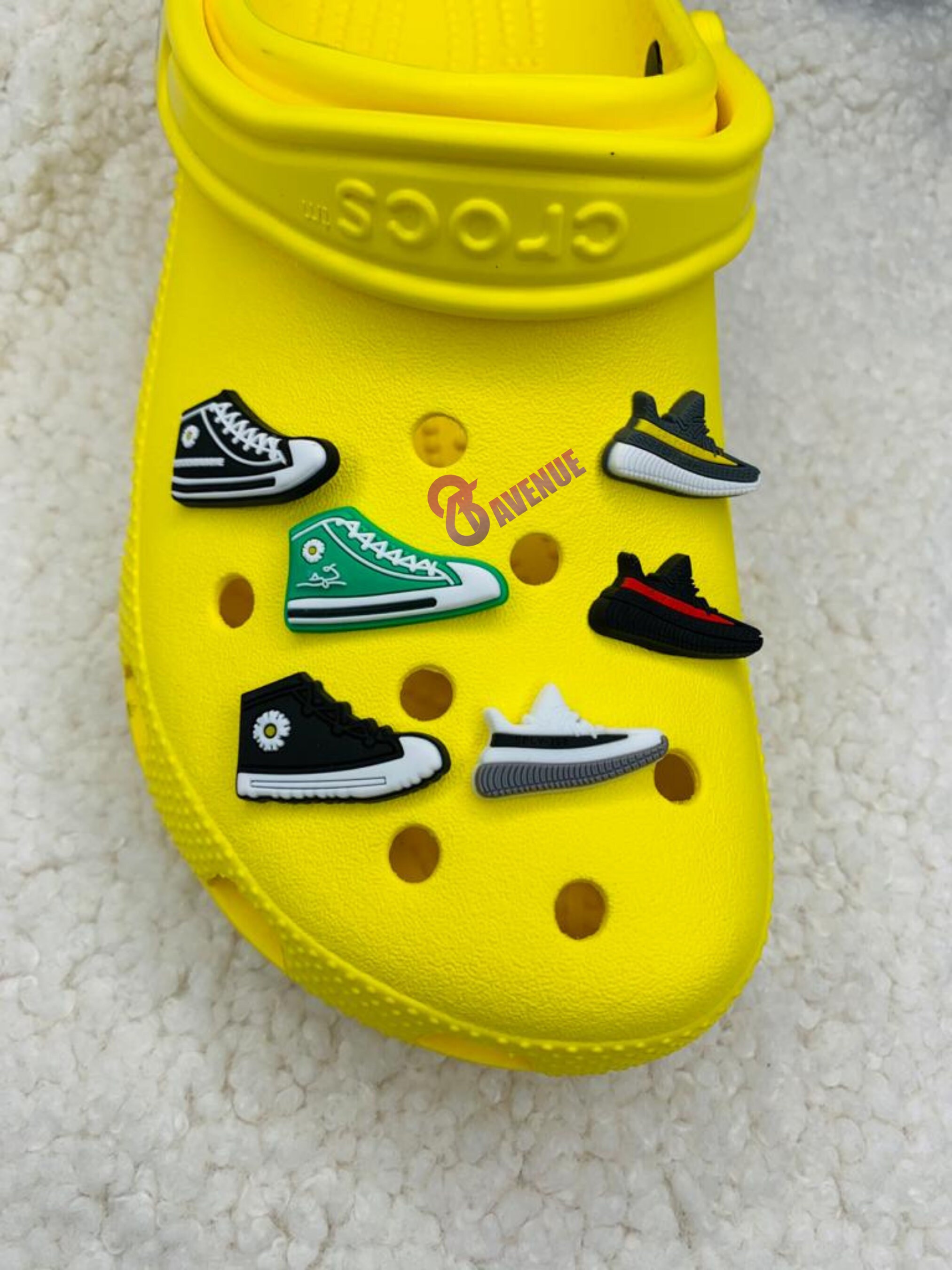 Croc Charms Sneakers Etsy