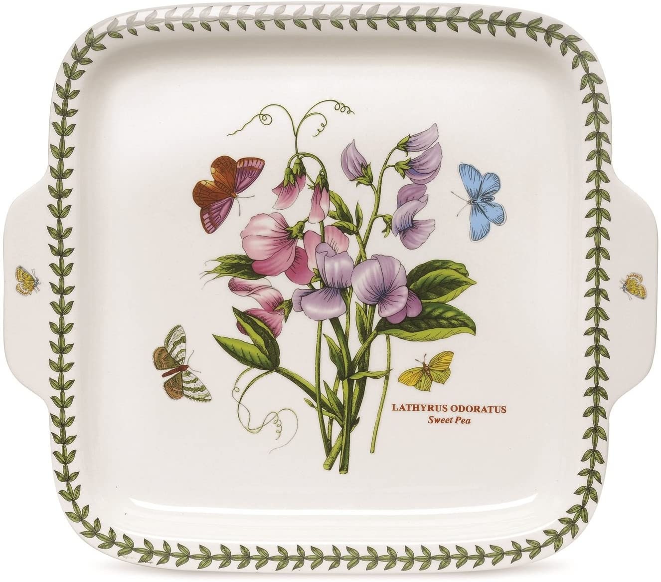 Rhododendron New in Original Box Portmeirion Botanic Garden Square Dish