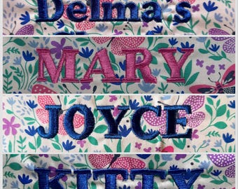 WALKING FRAME BAG - Butterflies *** Optional Embroidered Name ***