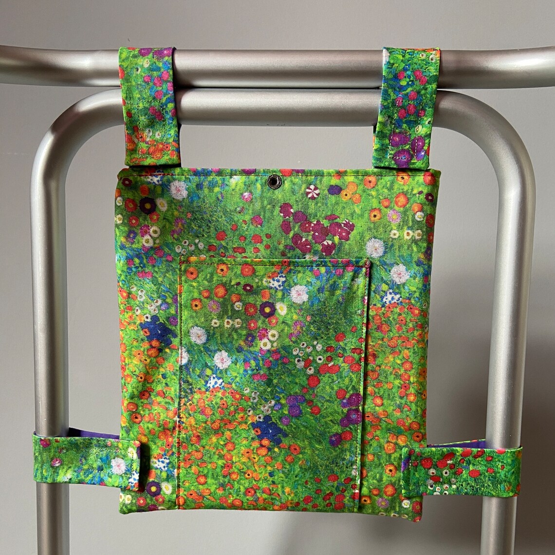 WALKING FRAME BAG Flowers Etsy
