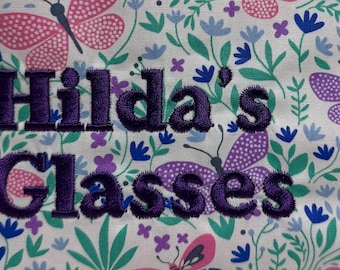 WALKING FRAME BAG - Butterflies *** Optional Embroidered Name ***
