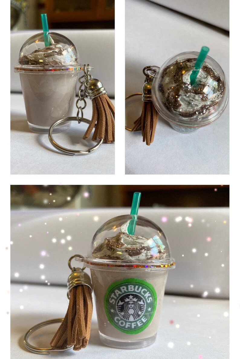 Starbucks Keychain Starbucks tumbler Mother's day Etsy