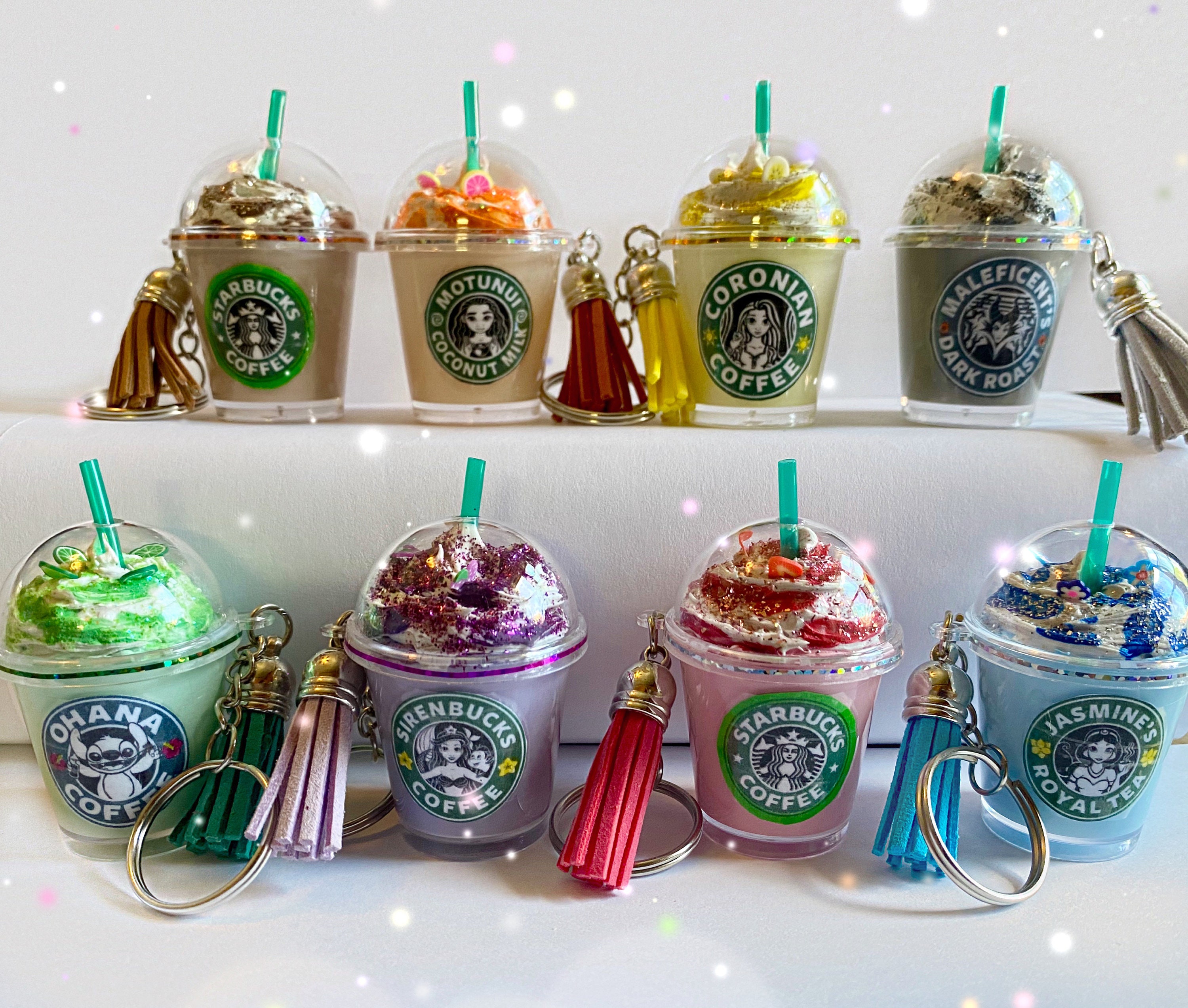 Starbucks Keychain Starbucks tumbler Mother's day Etsy
