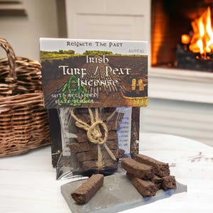 Set di incenso Irish Turf / Peat - L'odore dell'antica Irlanda