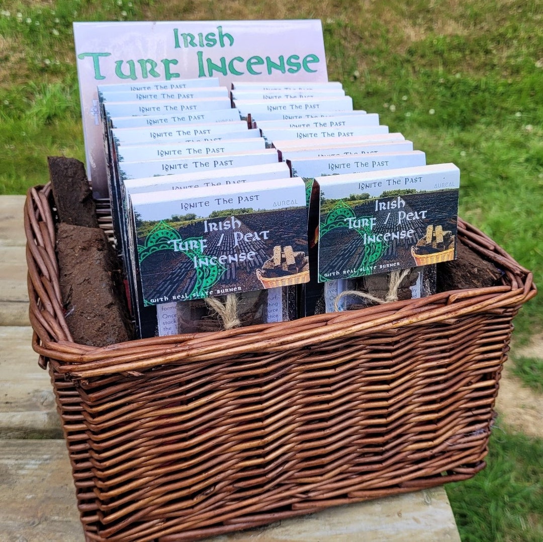 Irish Turf / Peat Incense Set the Smell of Ancient Ireland Wholesale