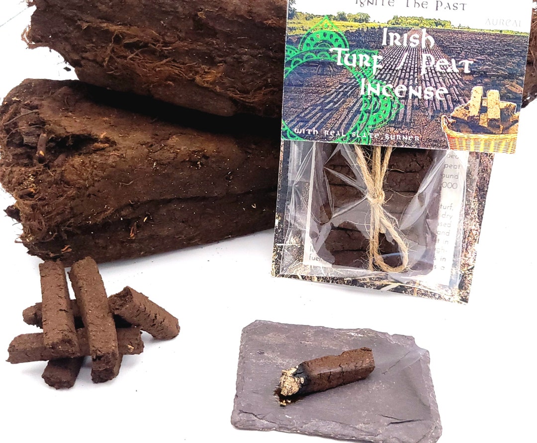 Irish Turf / Peat Incense Set the Smell of Ancient Ireland Etsy