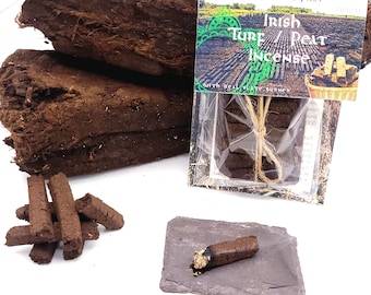 Irish Turf / Peat Incense Set - The smell of Ancient Ireland