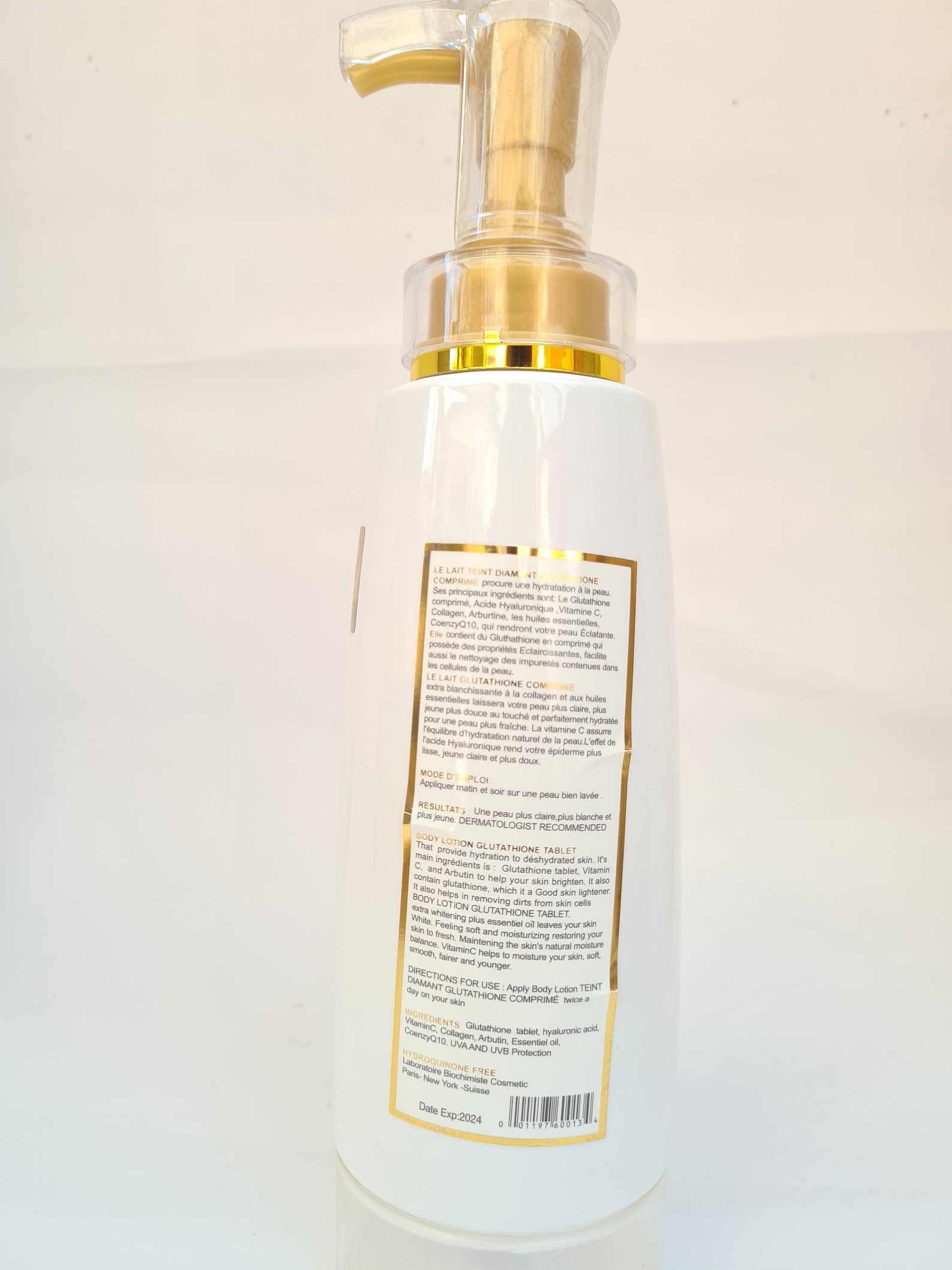 Glutathione Comprime Fort Strong Whitening Lotion 500ml Etsy