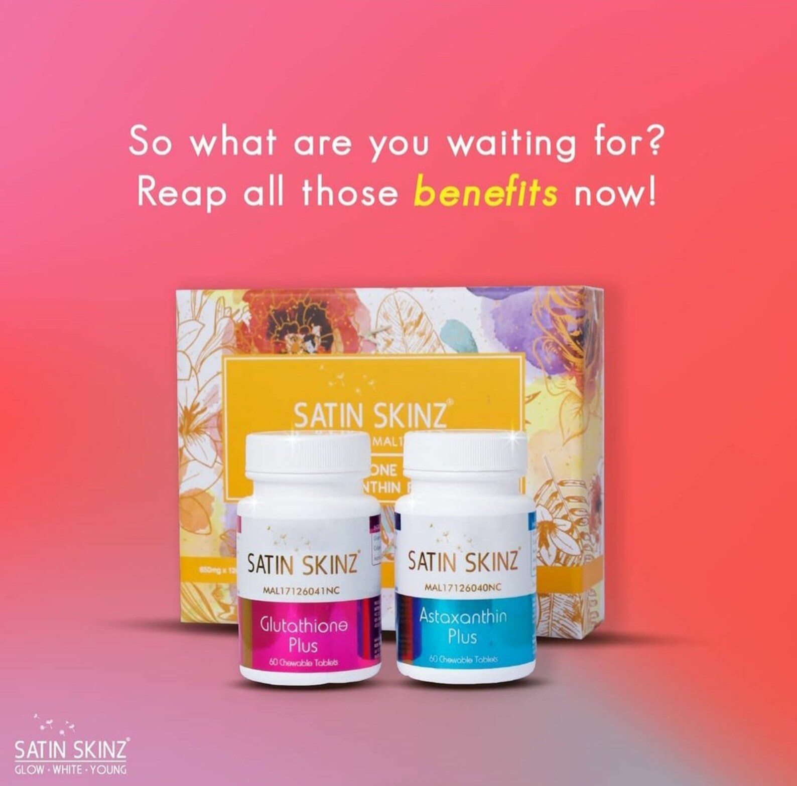 Satin Skinz. Skin Whitening Supplement Etsy