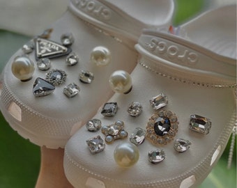 rhinestone croc charms