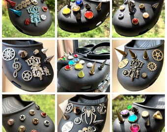 crocs with decorations