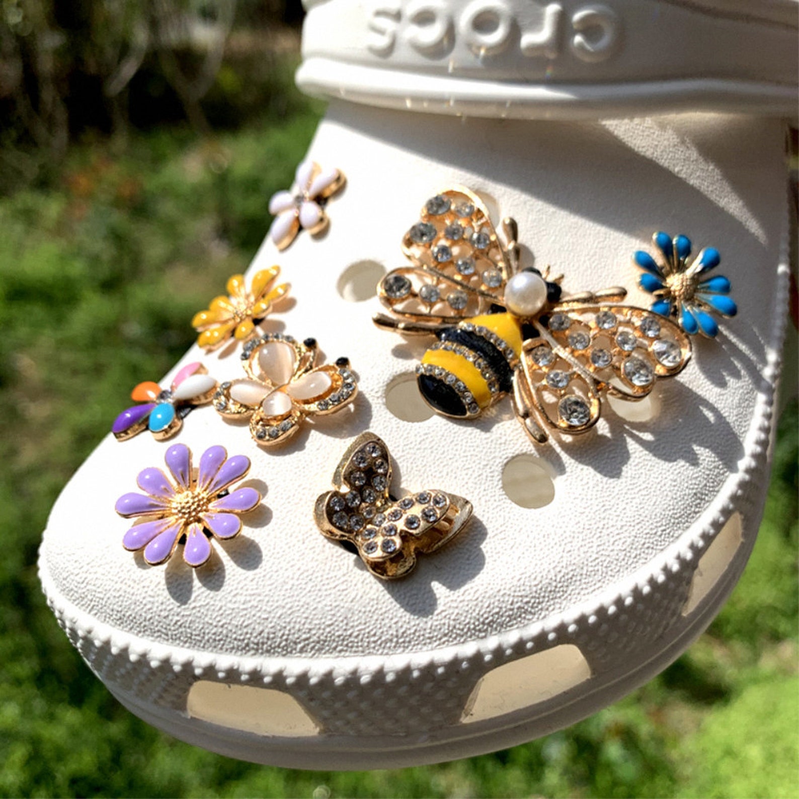 summer croc charms