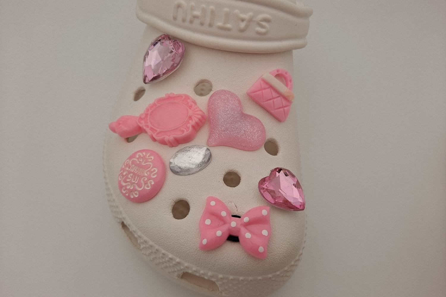 Pink Croc charms for girls custom designer shoe charms adult Etsy