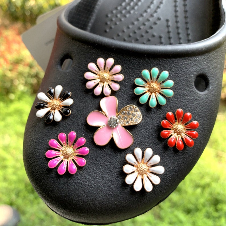 Croc charms for girls croc charms flowers pack croc charms set Etsy