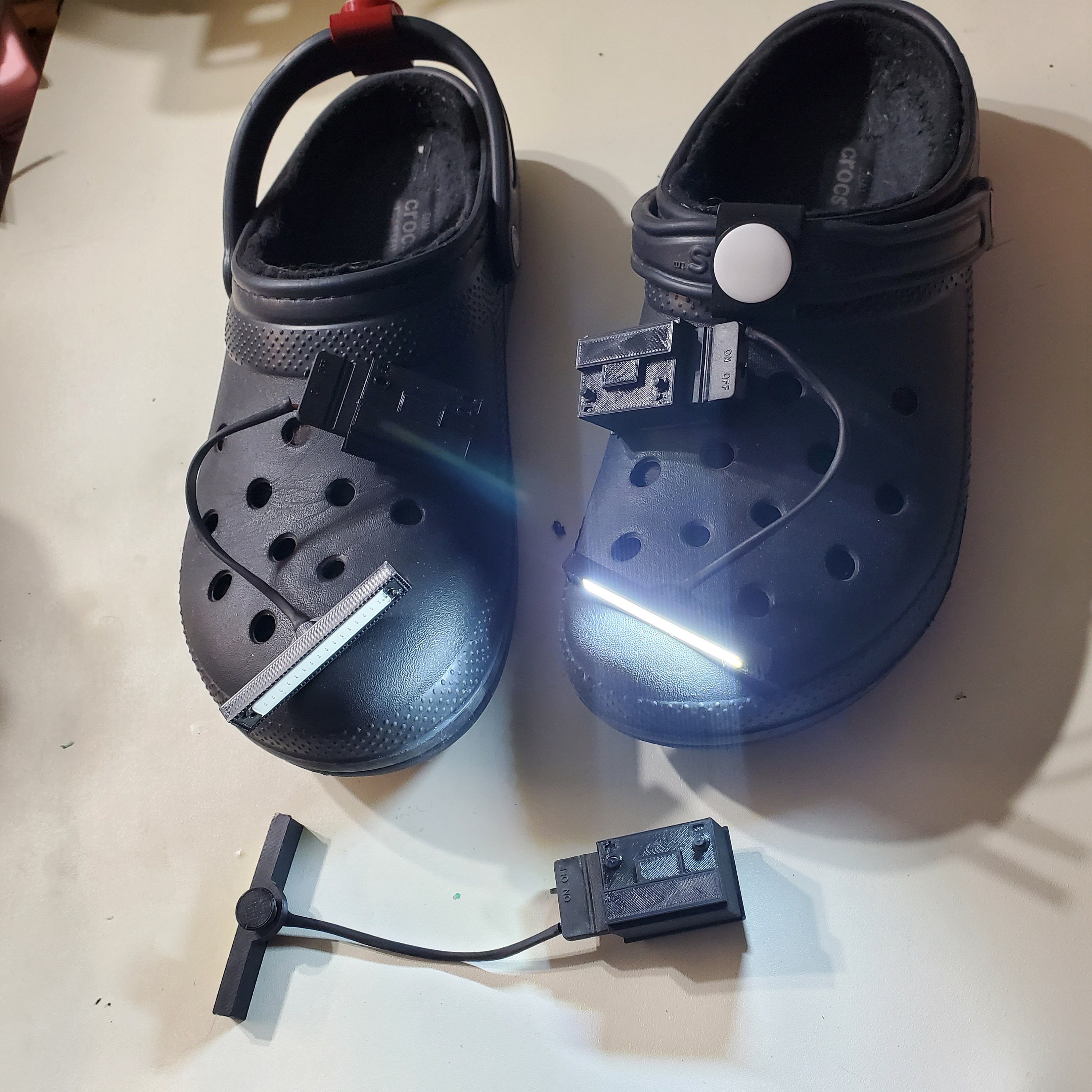 Croc Headlights, Lights for Crocs, Accessories 