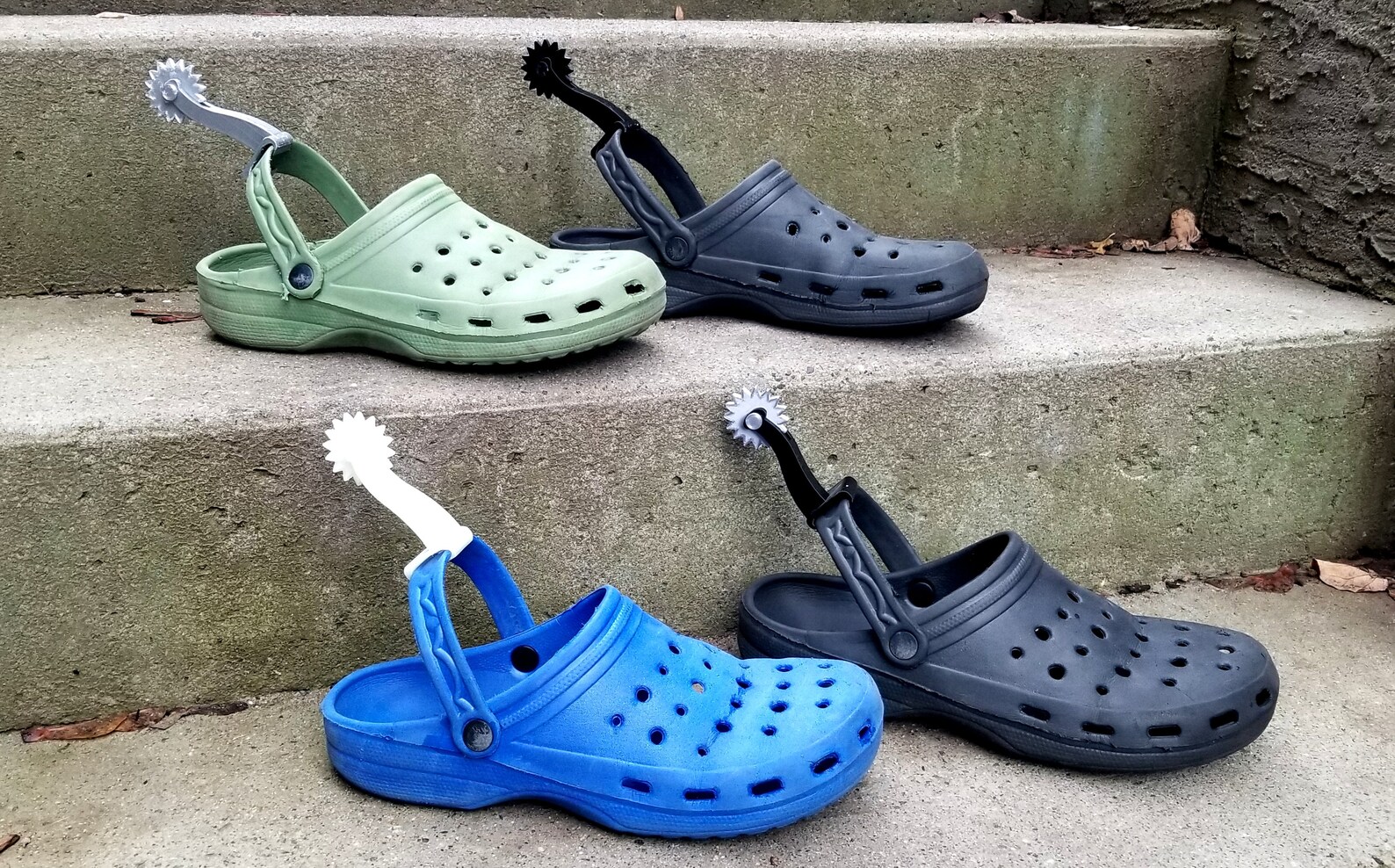 spurs for crocs amazon