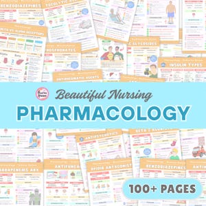 Pharmacology Bundle | 100+ Pages