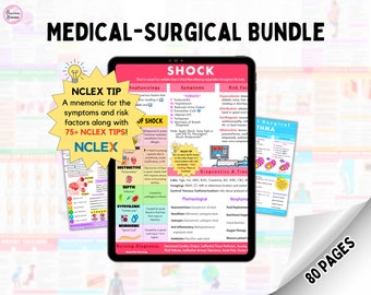 Med Surg Bundle | Next Generation NCLEX Edition | 80 Pages