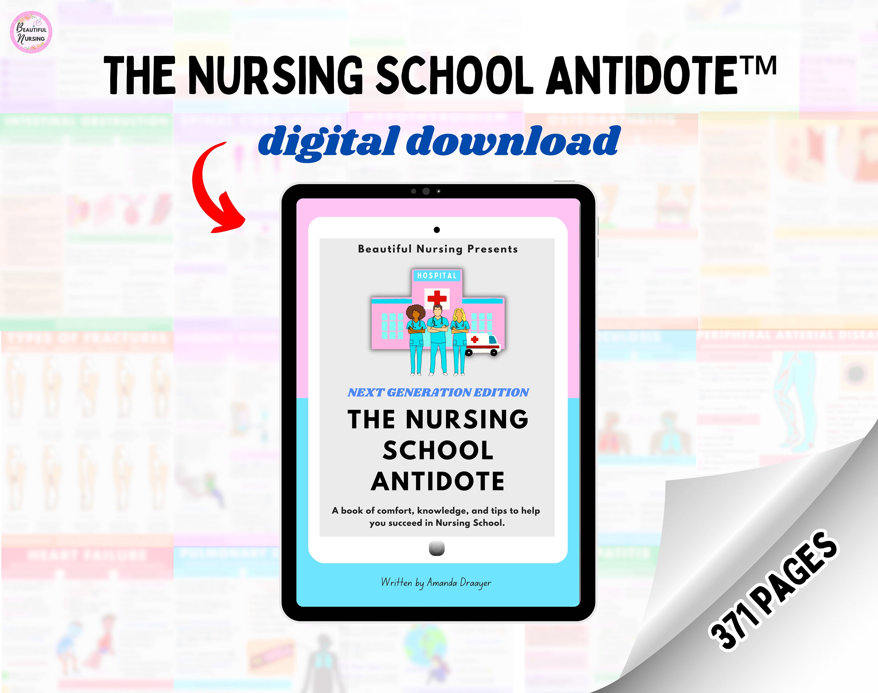 The Nursing School Antidote: Next Generation NCLEX Edition Digital