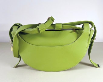 Bolso bandolera de mujer verde