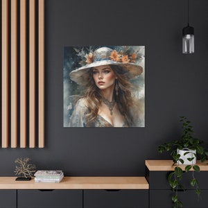 Original Artwork: Delightful Portrait of a Lovely Girl to Illuminate Your Space