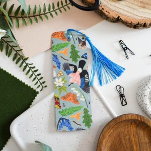 Ancient Woodland Creatures Bookmark | Unique Forest Animal Reading Gift | Eco-Friendly, Handmade Book Marker