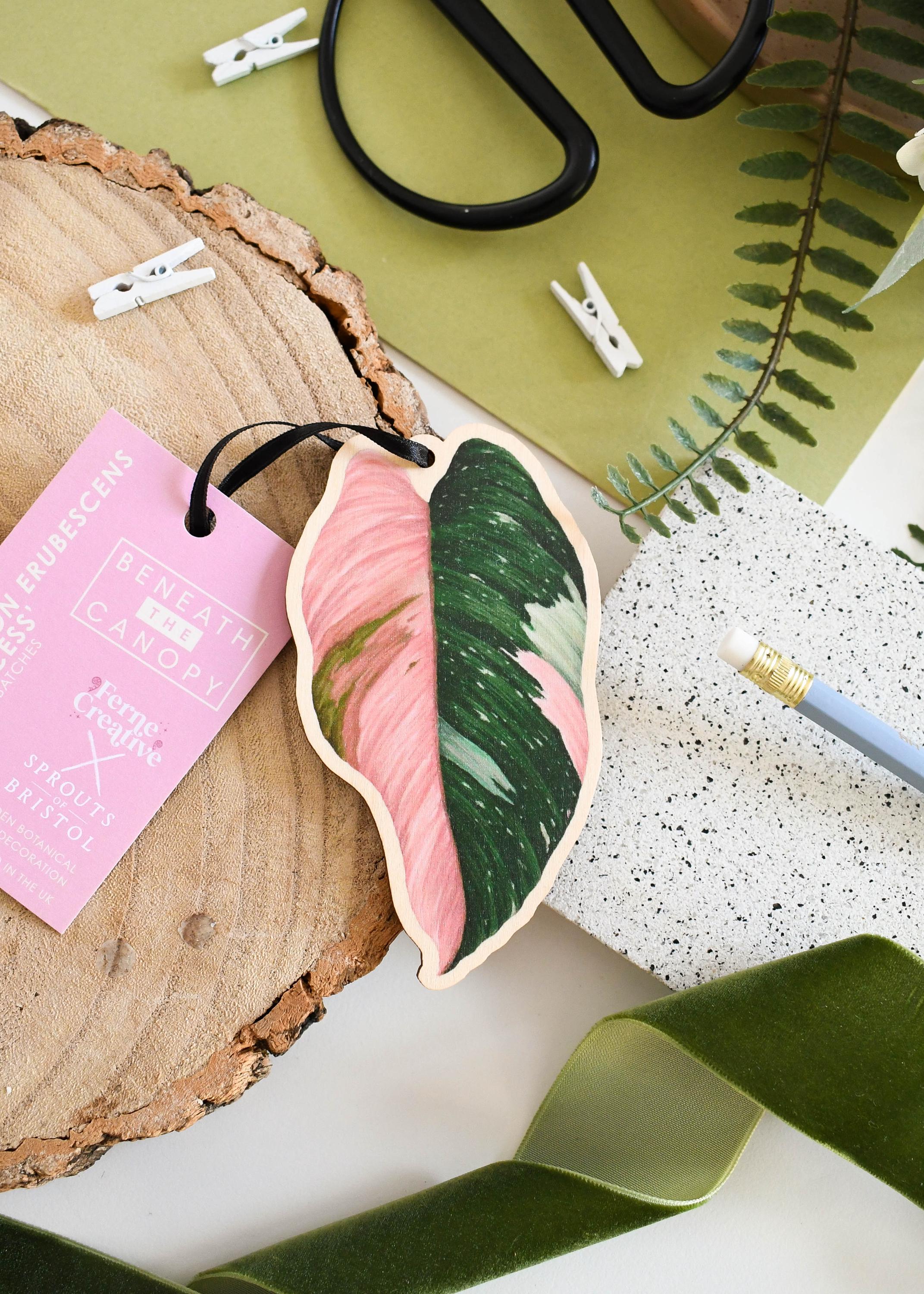 Pink Princess Philodendron Wooden Hanging Plant Holder, Indoor Botanical  Wall Decor, Unique Greenery Display, Gift for Plant Lovers - Etsy