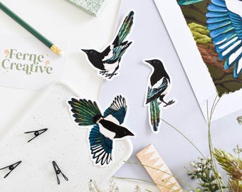 Magpie Vinyl Sticker Bundle