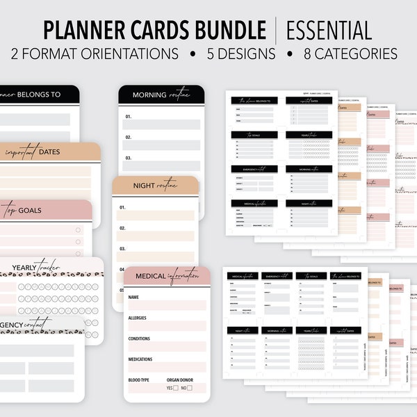 Medical Wallet Card Printable - Etsy
